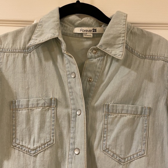 Jean/chambray dress - Picture 2 of 4